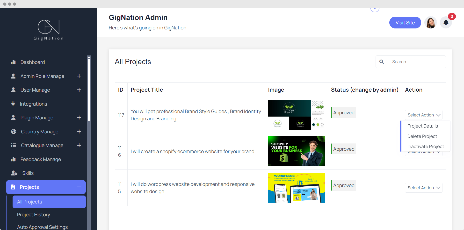 gignation-admin-project-view